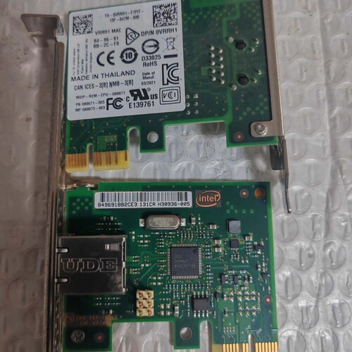 议价原装拆机 intel i210-T1单口千兆网卡 一起有 2