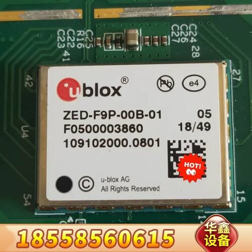 ublox，ZED-F9P-00B-01模块，3个，