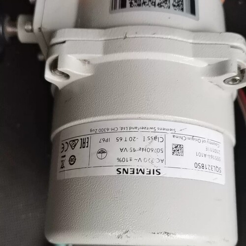 检修西门子电动执行器SQL321B50，拆机件，电压AC 220详询