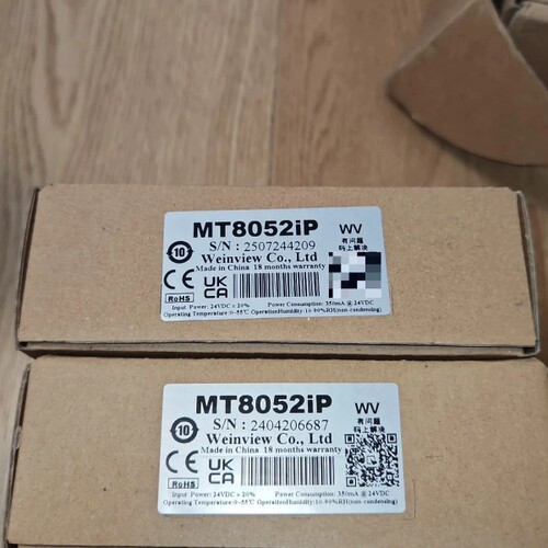 全新原装威纶通MT8052iP，新款4.3寸触摸屏，有网口议价