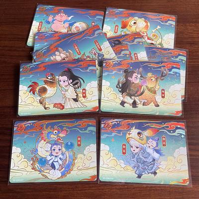 正版哪吒电影收藏卡斗天