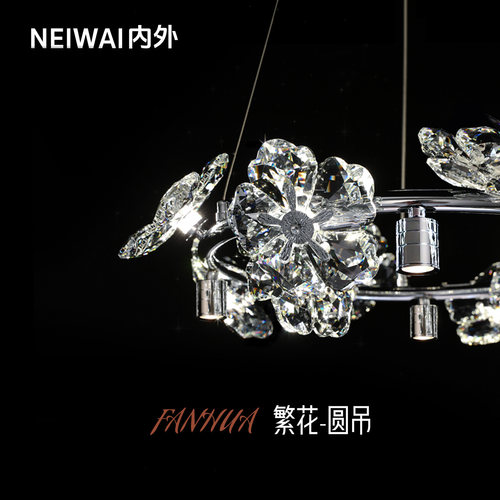轻奢水晶吊灯客厅灯2026新款