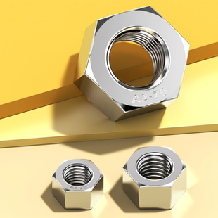 70螺帽M2M3M4M10M12M14M16M39 1型六角螺母C级A2 304不锈钢GB T41