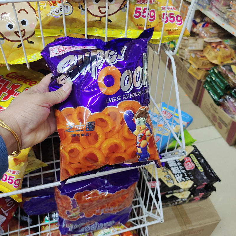 时兴隆芝士圈60g香浓芝士味零食