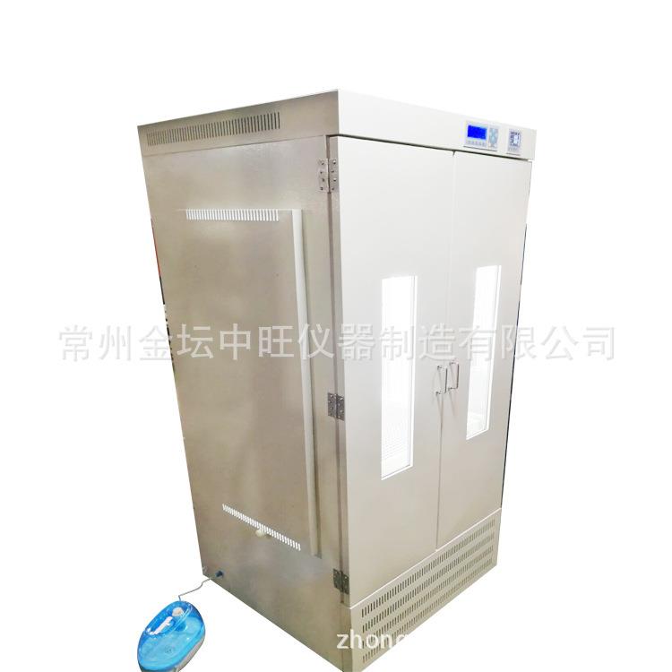 厂家直供智能双开门大容量微生物细胞光照生化培养摇床优惠价