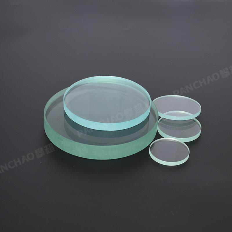 钢化玻璃视镜法兰反应釜卡箍式玻璃片厚度3-20mm防爆耐热光学镜片