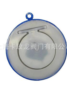 H74F46-16C铸钢衬氟对夹止回阀翻板单向阀逆止阀耐酸碱DN50-DN300