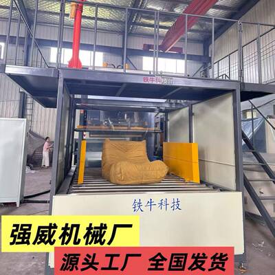 生产销售全自动沙发压缩卷包机海绵沙发压缩机海绵压缩卷包设备