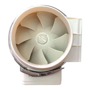 BNN管道风机强力换气扇卫生间工业厨房抽风机斜流增压吸烟排风扇