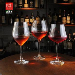 意大利进口水晶葡萄酒杯RCR红酒杯波尔多杯勃艮第杯高脚杯