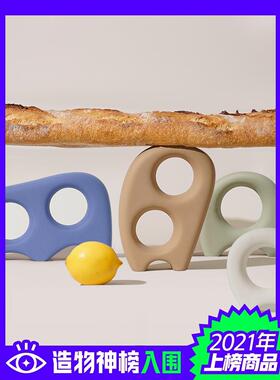 URFF DECO 专利 怪兽工作室艺术雕塑摆件高温陶瓷客厅可爱装饰品