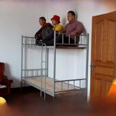 采购产品双层床 建筑工地 学生床 高床和低床 双层床