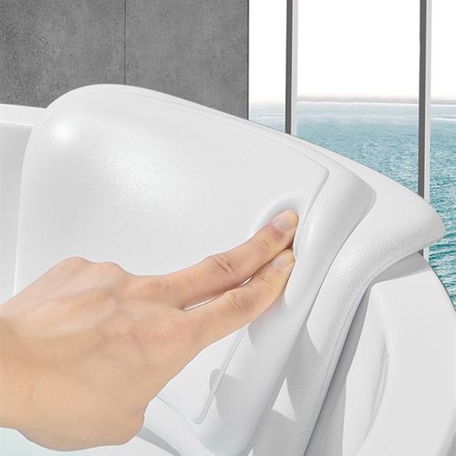 浴缸枕头泡澡头枕垫靠枕靠背垫头靠通用护颈防滑垫枕头防水防霉