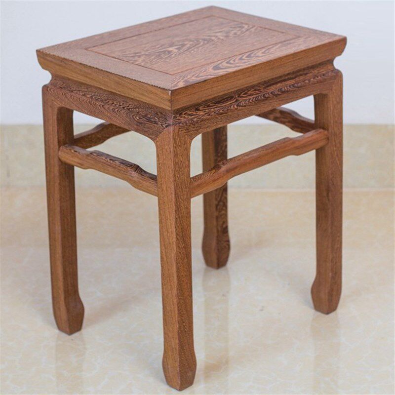 红木方凳鸡翅木方凳实木凳矮凳小换鞋凳儿童凳沙发凳休闲茶几凳子