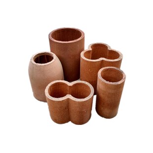 耐火炉芯单独蜂窝煤内胆耐高温炉胆芯炉芯配件耐火土炉芯耐火泥耐