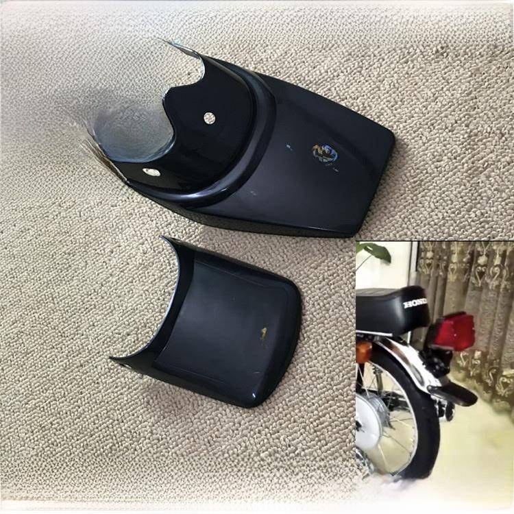 适用于摩托车本田猫Cg125快乐Wh125-3Wy125-R后挡泥板防水鸭尾