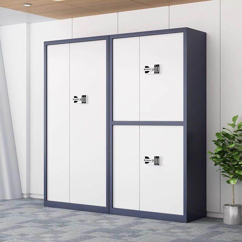 电子保密柜密码锁文件柜财务办公室资料档案铁皮储物柜指纹保险柜