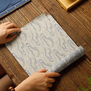 中式祥云干泡垫防水茶席垫子隔热茶桌垫布禅意桌旗茶垫茶壶垫茶巾