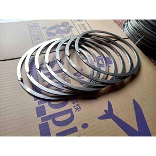 密封叠环双层孔用螺旋挡圈 孔用 无耳卡簧 弹性 卡环白色 叠环