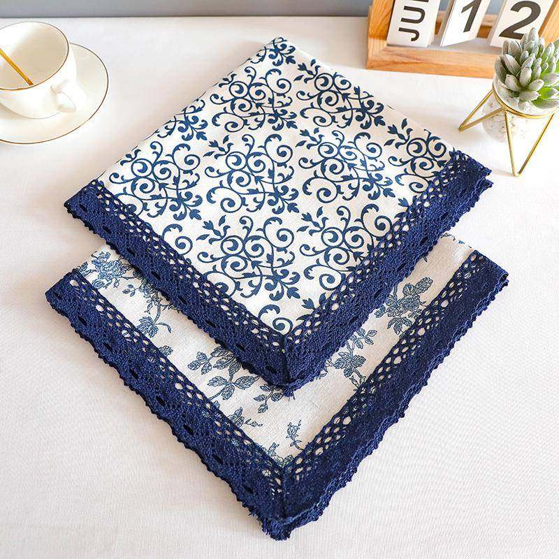 打印机防尘罩棉麻洗衣机防尘盖布冰箱盖巾空气炸锅烤箱电饭锅防尘