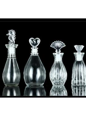 IY透明木塞玻璃创意许愿虹瓶瓶星空彩瓶幸运星93940漂流瓶饮料瓶