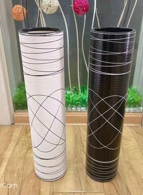 厅树脂花瓶水培瓶仿真客84833干饰花插装花落地大树脂北欧简约花