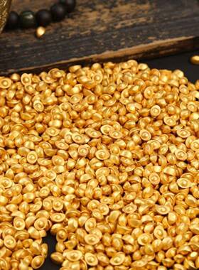 元宝装饰品配件小元宝83395件招财进宝迷你充聚宝盆填创物意桌摆