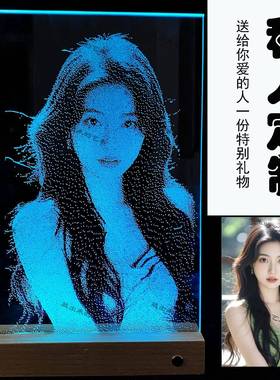 【顺丰包邮】纯手工锤子玻璃画敲击画非遗成人礼纪念日生日礼物