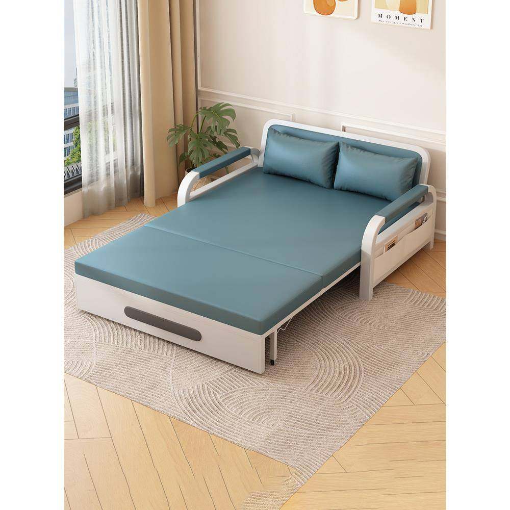 沙发床折叠两用2025新款小户型客厅阳台新型多功能伸缩一体单人床