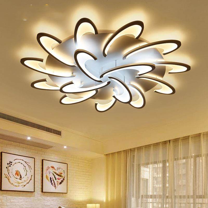 后现代客厅灯 简约现代led吸顶灯大气家用卧室灯创意大厅餐厅灯具