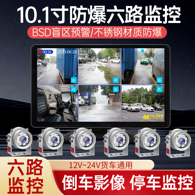 车载防爆摄像头倒车影像一体机