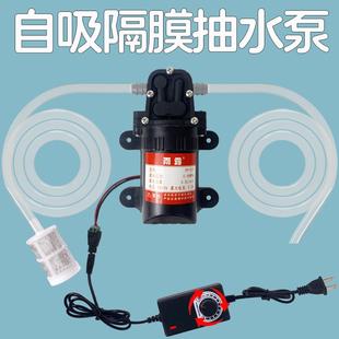 自吸泵抽水泵家用净水器加压增压泵净水机小型微型电动吸水隔膜泵