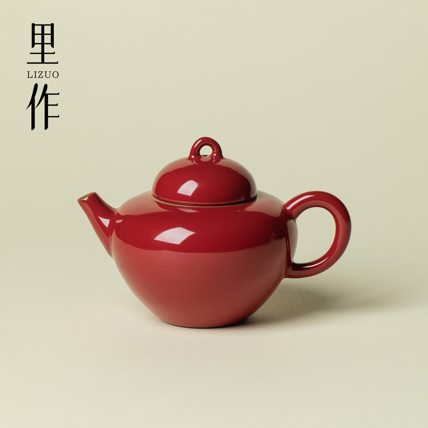 里作赭梦红朱中式出顾壶手工陶瓷红色茶壶茶室精致功夫茶具泡茶器
