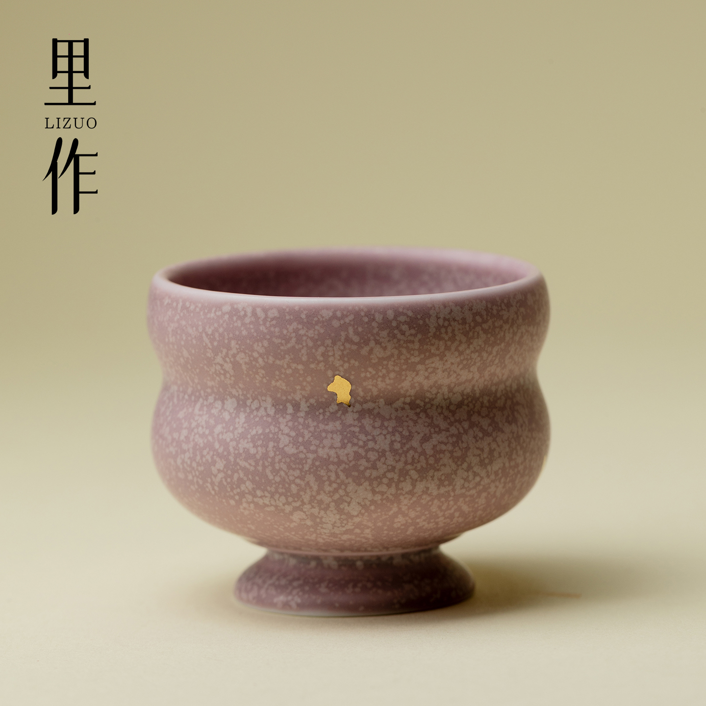 里作精致高足葫芦主人杯精致小众高级喝茶杯