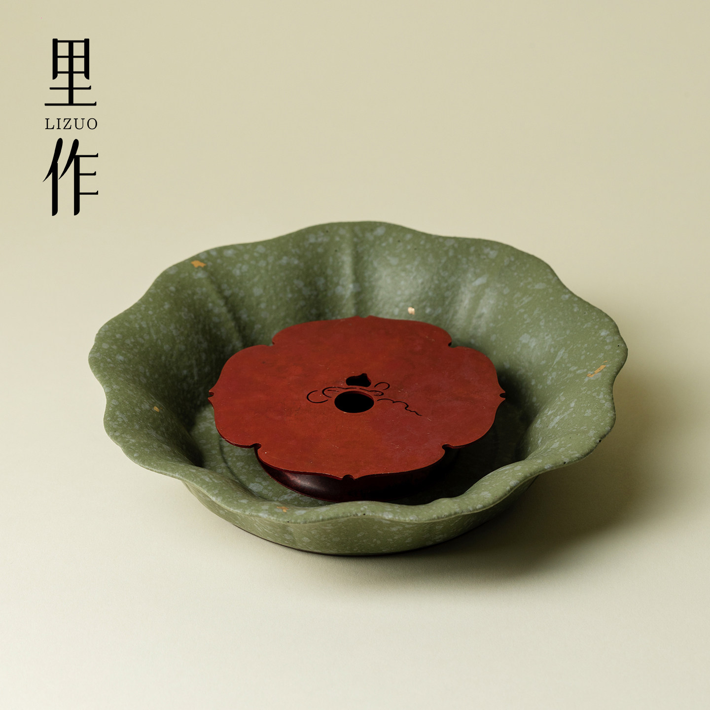 里作 高颜值壶承家用功夫茶具中国传统色绿色精致小型储水小茶台,餐饮具,茶道/零配,淘宝优惠券,粉丝福利购,淘宝优惠卷