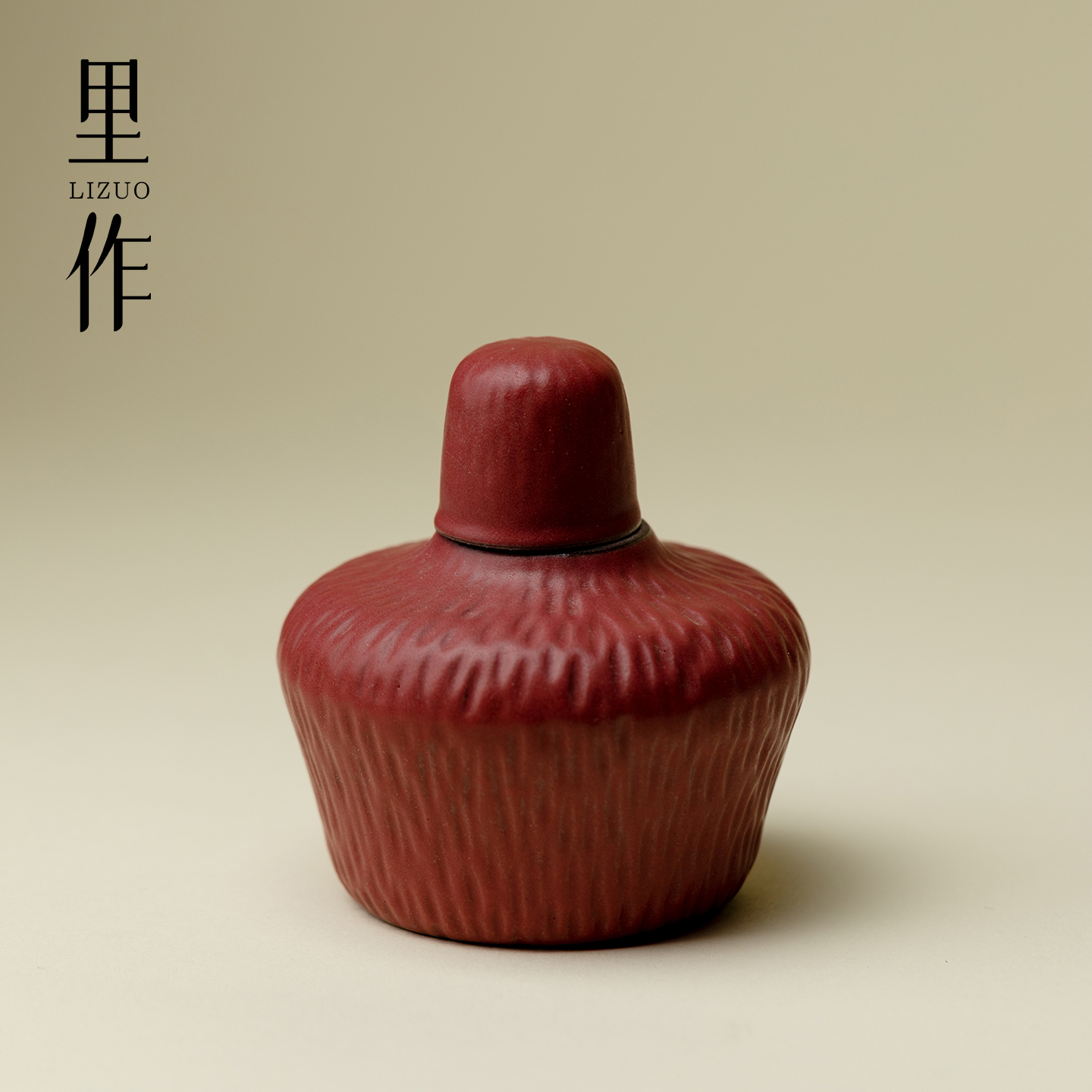 里作 手工复古天文日式酒精灯家用加热煮茶温茶炉燃料罐茶道配件