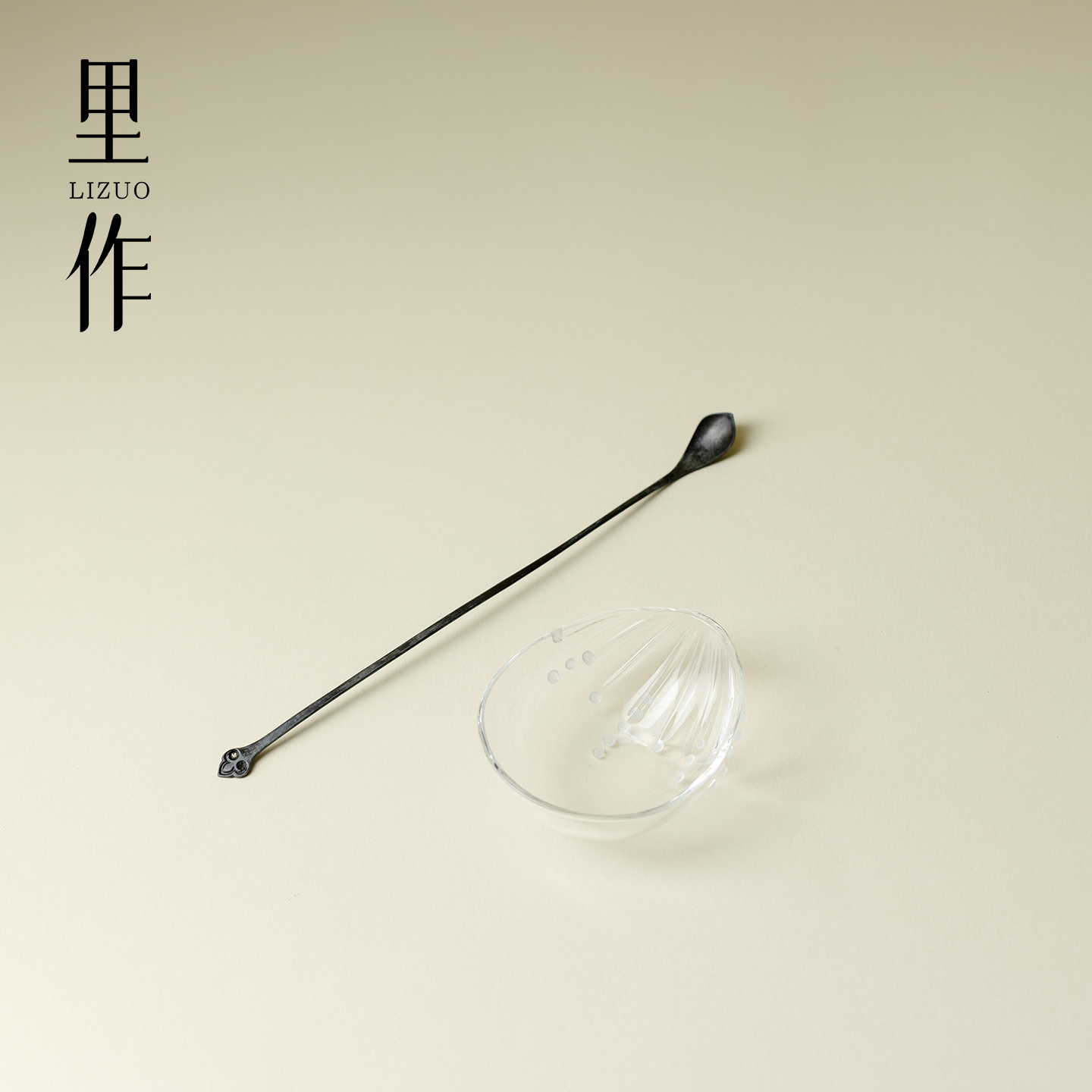 精致茶则简约高端硅玻璃分茶器