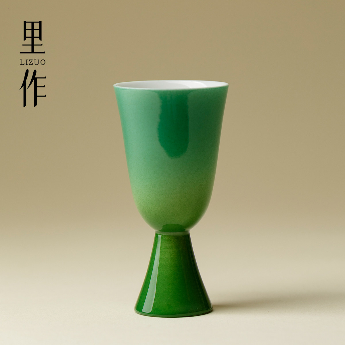 里作醒春集翡翠绿渐变主人杯精致女士个人专用茶杯创意功夫品茗杯,餐饮具,茶杯,淘宝优惠券,粉丝福利购,淘宝优惠卷