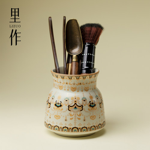 里作高端汝窑敦煌六君子套装