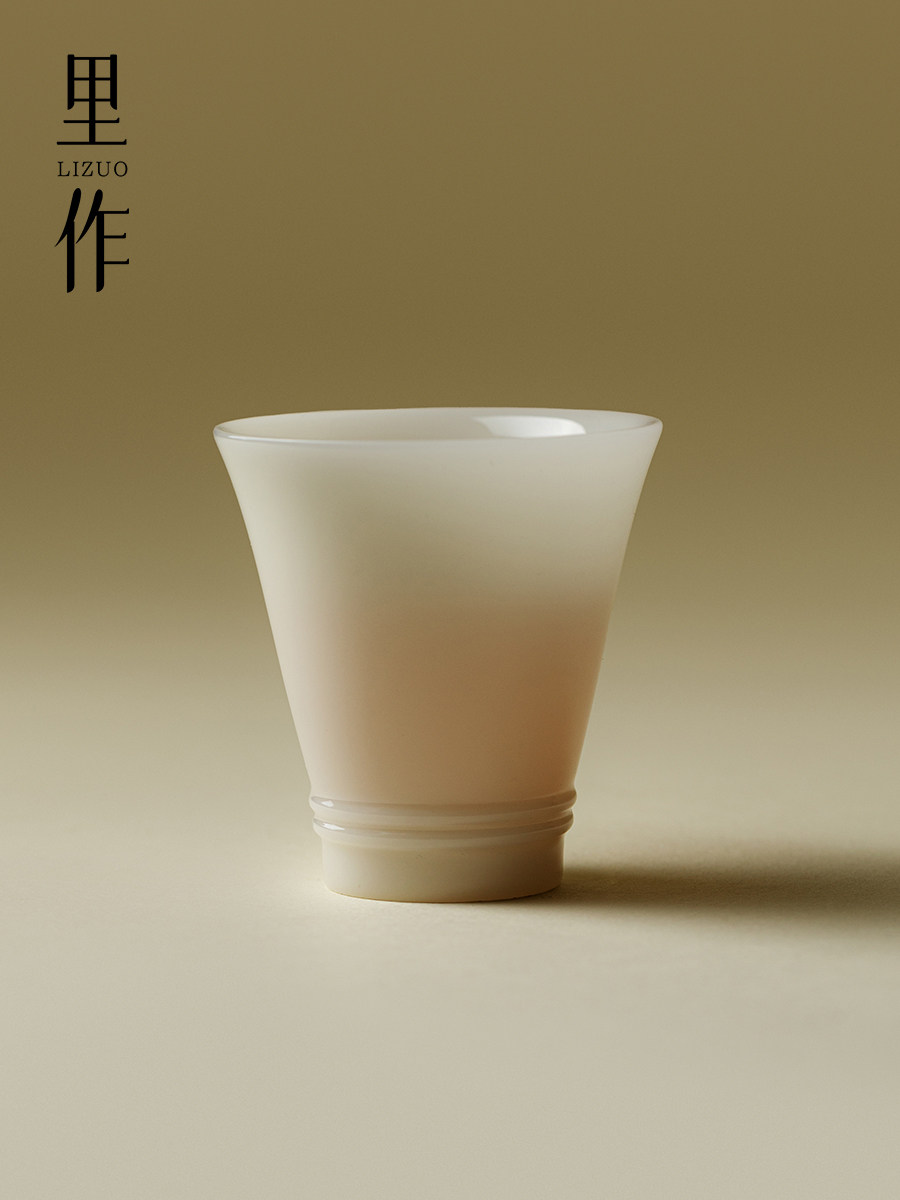 日作上等冰玉瓷大师杯家用功夫茶套装茶杯德化白茶杯单杯
