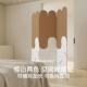 陈象模块屏风隔断可折叠客厅入户玄关日式 家用现代简约环保瓦楞纸