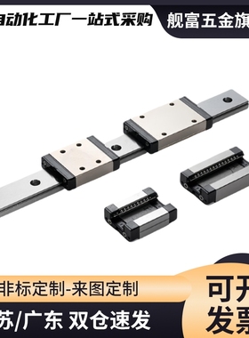 SV2RD24-160 SV2RD28-220 中载直线导轨 防尘型双密封垫 金属刮板