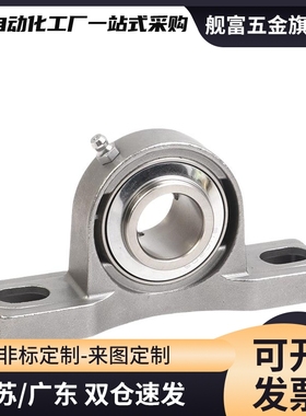 BDJ09-204/205/206/207/208/209/210不锈钢 立式座带座轴承