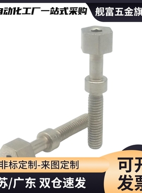 AJSTSR4/M5/M6/M8不锈钢 可调螺栓塞 六角型内六角孔 粗牙 PAZ06