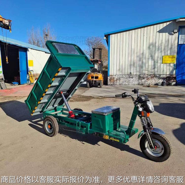 定制液压升降电动平板车推货载重王拉货拖车倒骑驴四轮仓储搬运车
