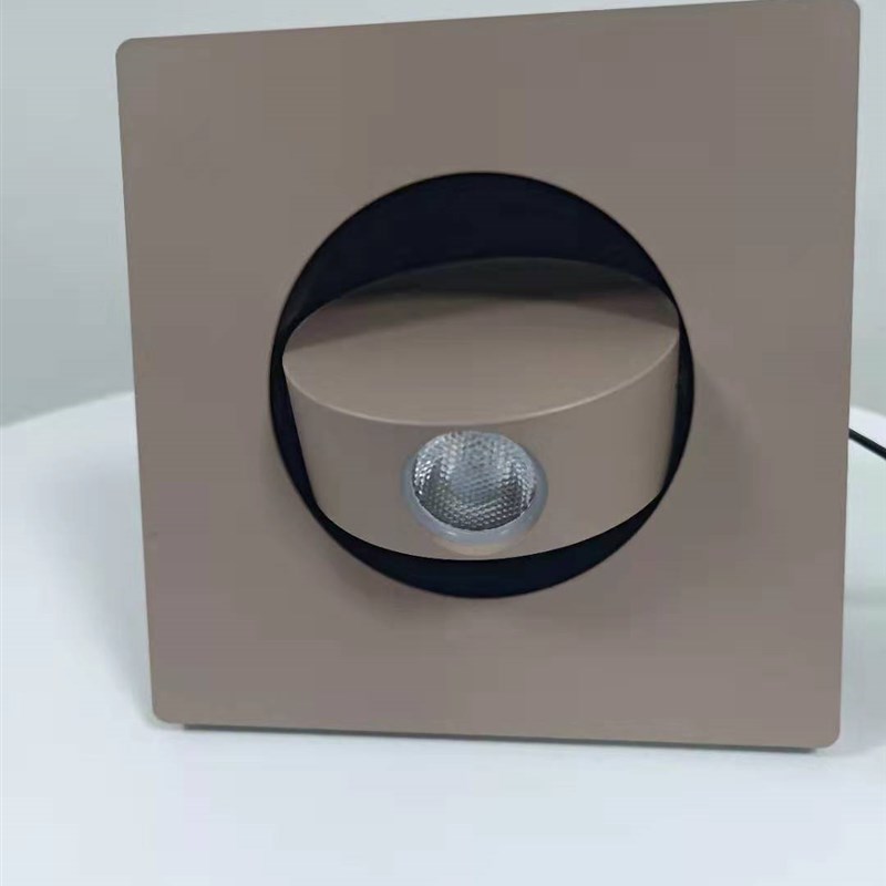 如家商旅绿标客房床头壁灯 LED方形嵌入式床头灯 酒店客房阅读灯