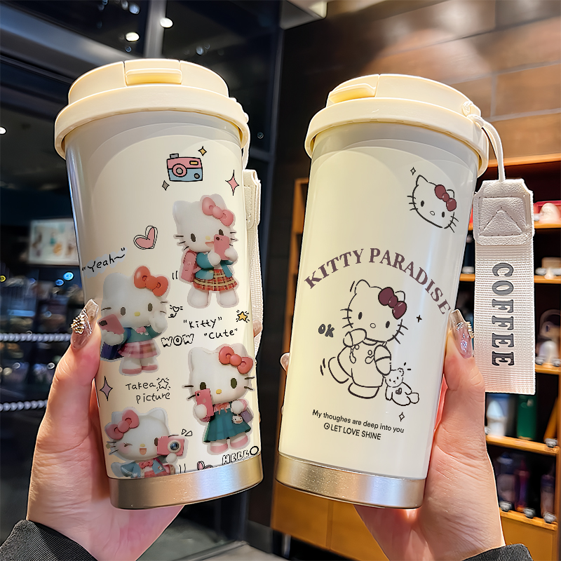 卡通超酷316不锈钢吸管直饮