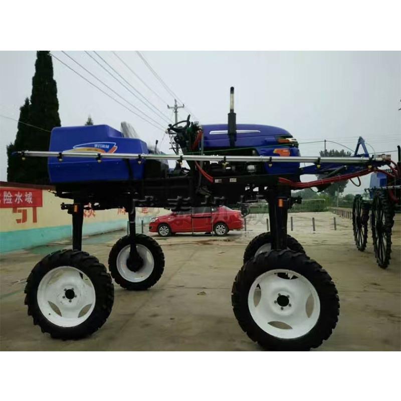 水旱两用打药机 四轮农田水稻喷洒打药机消毒喷雾器汽油打药机