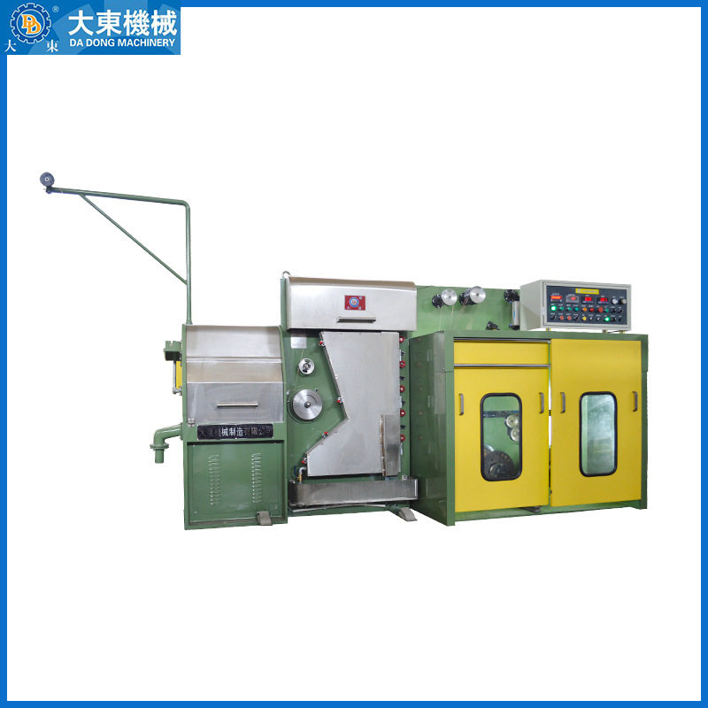 BTS22-2小拉连退带双盘收线铜线拉伸缠绕机电线电缆线缆加工设备