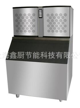 制冰机CR-1000雪花冰制冰量1000kg商超生鲜冰鲜分体式制冰